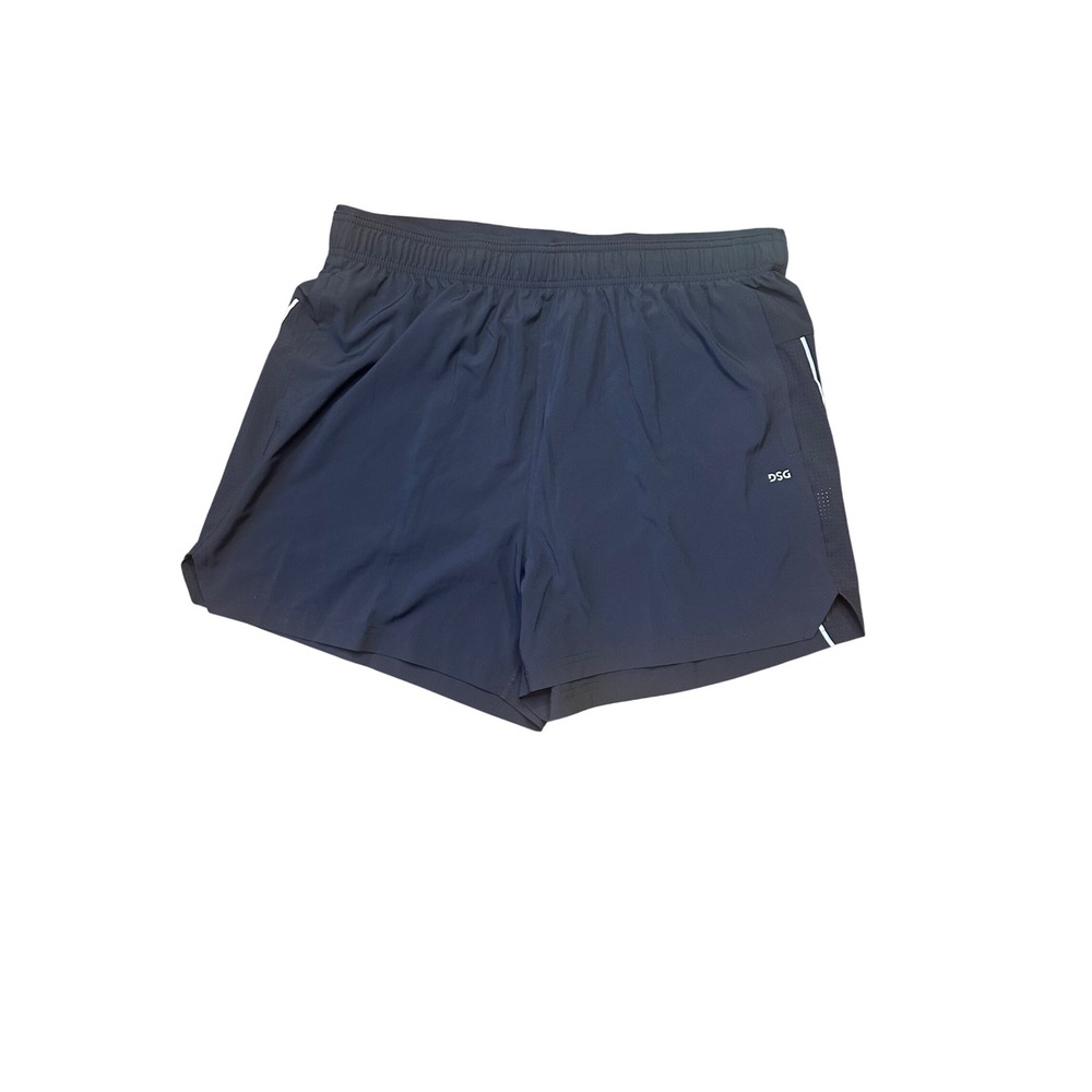 NEW DSG Mens 5 Inch XL Stride Shorts Black Athletic Running Training Liner UV‎